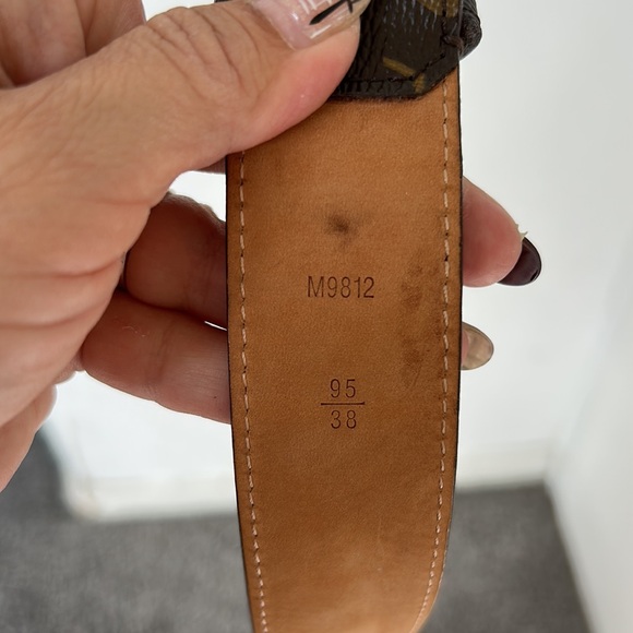 Louis Vuitton monogram belt size 95 excellent condition - Picture 2 of 6
